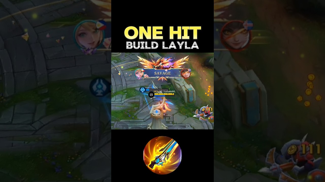 😱 WATCH THIS - BEST BUILD LAYLA 2024❓(ONE HIT) ~ MLBB 🔥 