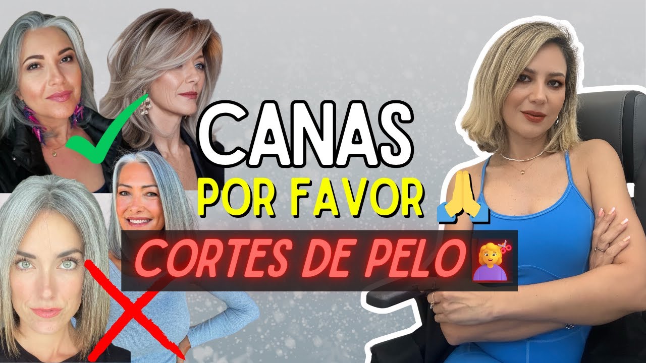 ¡CANAS por favor! 🙏 3 CORTES DE PELO 💇‍♀️