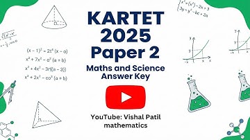 kartet 2025 paper 2 maths science answer key #exam #tet #kannada #kartet