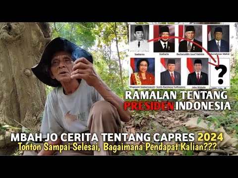 Merinding !! Ketika Mbah Jo Bercerita Ciri-Ciri Pengganti Presiden Jokowi Di Pilpres Tahun 2024