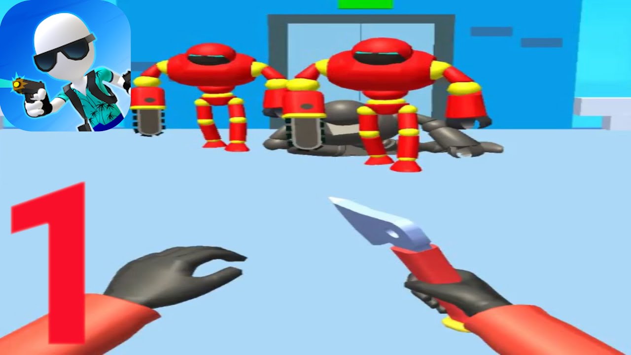 Gun Master 3D: Shoot 'Em Down - Part 1 - Levels 1 - 8 - Video game walkthroughs