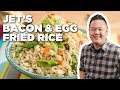 Jet tilas bacon and egg fried rice  the kitchen  food network