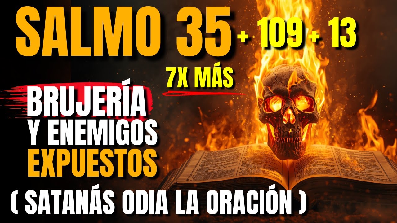 🔥 Dios acaba de revelar Salmo 109+35+13 - Dios Destruye Maldiciones y brujerías em MENOS de 24H