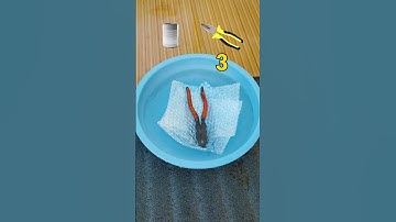 GUESS HOW MANY SHEETS OF BUBBLE WRAP IT TOOK! | #shorts #asmr