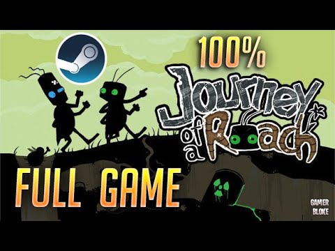 Journey of a Roach — Полная игра (100% достижений Steam) Все ошибки и секреты