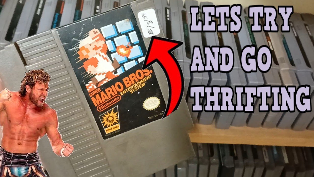 LETS TRY AND GO THRIFTING| VIDEO GAME AND TOY HUNTING - YouTube