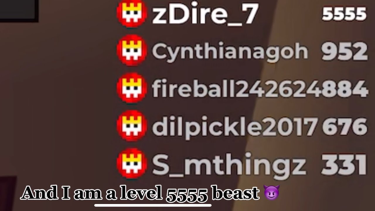 I’M A LEVEL 5555 BEAST IN ROBLOX FLEE THE FACILITY