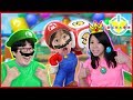 SUPER MARIO PARTY Review! LOSER GETS PUSHED IN THE POOL ! Let's Play with VTubers Ryan Mommy & Daddy