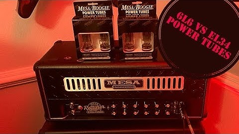 6L6 vs EL34 Mesa Boogie Badlander