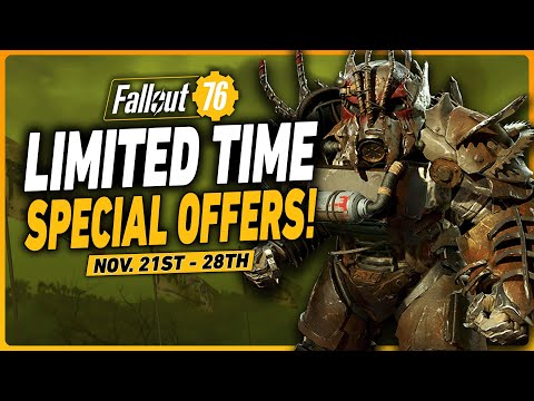 NEW SPECIAL OFFERS Coming to Fallout 76 Atomic Shop!