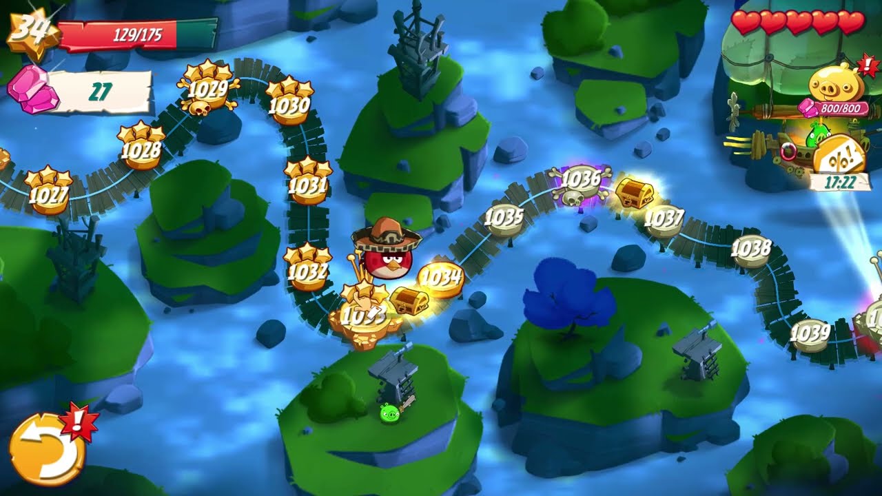 Angry Birds 2 level 1033