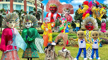 BALONKU ADA LIMA - POK AME AME - SATU TAMBAH SATU 💞 ONDEL ONDEL | BADUT JOGET 🤡 ONDEL ONDEL BETAWI
