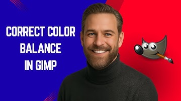 How to Correct Color Balance in GIMP - GIMP Tutorial for Beginners