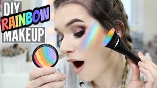 DIY РАДУГА HIGHLIGHTER! Вирусный Pinterest Hack ПРОВЕРЕНО!