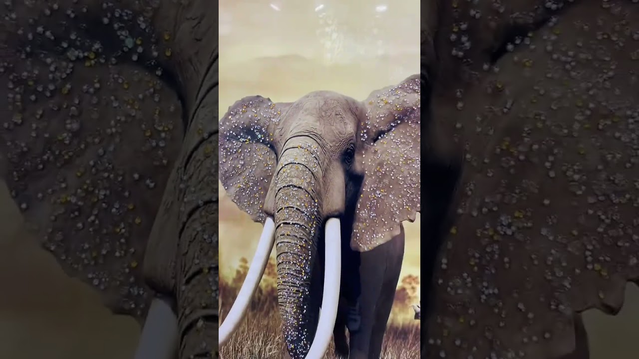 Crystal porcelain paintings.