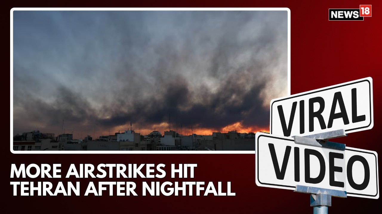 Tehran Under Night Assault: New Wave of Airstrikes Shake Capital | Israel-Iran War News | N18G