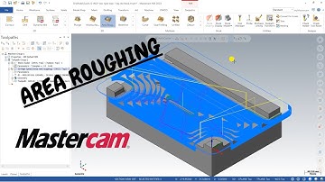 Mastercam Area Roughing in Hindi