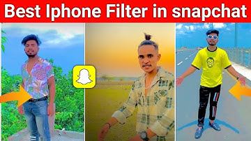Best Iphone Vivid Effects in Snapchat 2022 | Iphone Video Effect In Android Video part 1