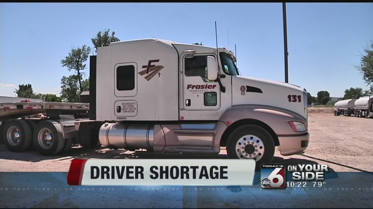 Truck driver shortage - YouTube
