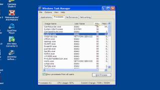 Computer Hung-How To End Applications or Processes using task Manager