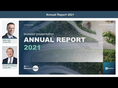 Presentation of 2021 Annual Report