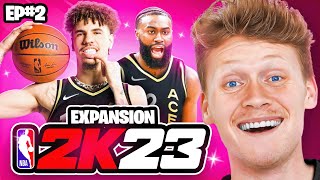 Expansion Team Rebuild Ep. 2! First Finals Appearance! NBA 2K23