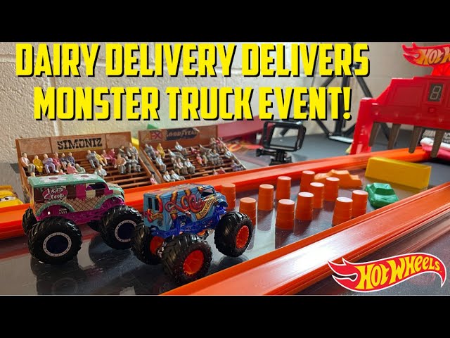 Hot Wheels Monster Trucks Dairy Delivery