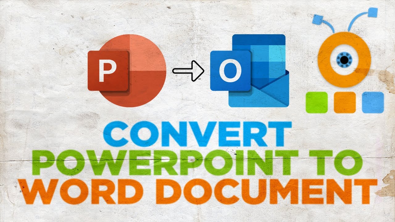 how to make powerpoint presentation into word document