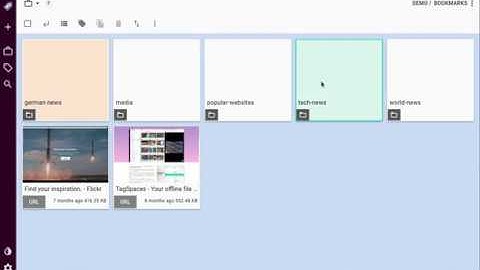 TagSpaces - Bookmark Management Use Case
