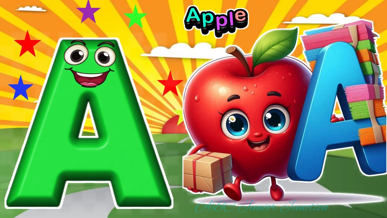 ABC Phonics Song / ABC Kid's Song / Kiddos Study Zone / Tiny Tots / A ...