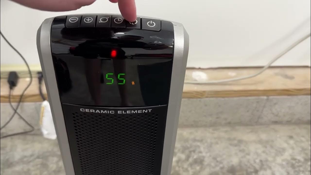 Lasko 29” Ceramic Tower Heater for Large Rooms, Whole Room Heating with