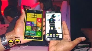 Battle Vid: Lumia 1520 vs Galaxy Note 3
