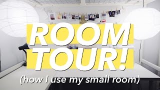 A tour of my room, 4 things in 1! My bedroom/closet/sewing/studio space where all my tutorials are filmed and where I catch my zzz