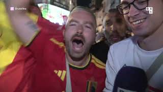 "Mais qui va nous battre? Le Brésil?": folle nuit avec les supporters belges