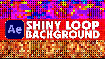 Create Shiny Background Loop in After Effects | Quick Tutorial | After Effect