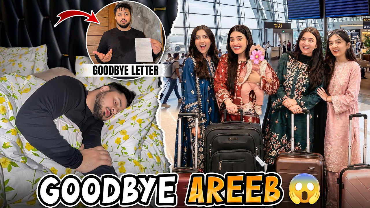 AREEB KO BTAYE BGHAR TRIP PY CHALI GAI 😍✈️ | Finally Revenge Ly Lea 😈 | Ghar Walon Ka Reaction 😱