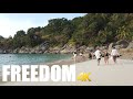 Freedom Beach in Phuket, 2020 walking tour 4k