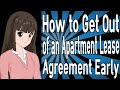 How to Get Out of an Apartment Lease Agreement Early