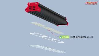 How to Choose The Linear High Bay Light for High Shelves lighting ?#overheadlighting #WarehouseLight