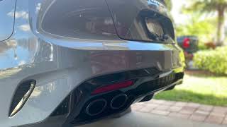 Kia Stinger Gt2 MBRP exhaust,  20mm spacers and exhaust tips paint
