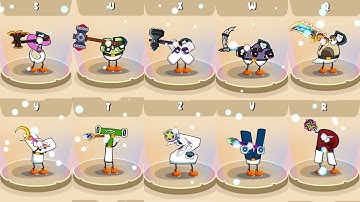 MERGE BATTLE ALPHABET MONSTER - Battles PlayGame - iOS, Android Part 3