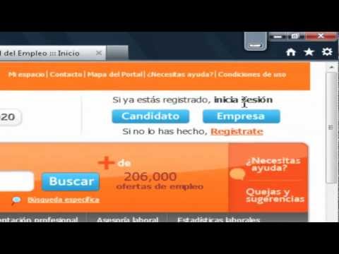 registro portal del empleo