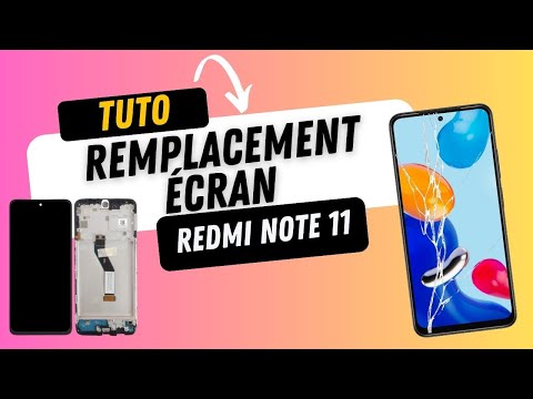 Xiaomi Redmi Note 11S 5G : Remplacement écran avec chassis : Tutoriel Réparation