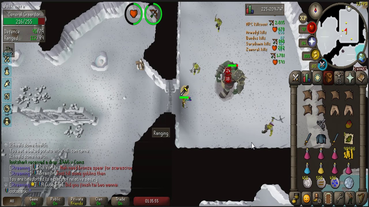 Blowpipe bandos go BRRRR