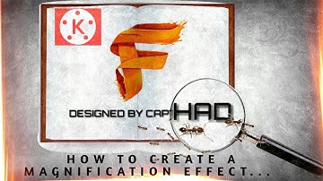 How to make a magnification effect in kinemaster