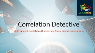 VLDB 2022 - Correlation Detective