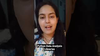 Python Data Analysis Libraries #machinelearning #python #dataanlysis #pandas #numpy