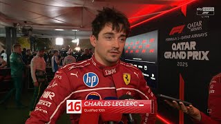 Charles Leclerc: Unbelievably Difficult Weekend | Post Qualifying Interview | Qatar Grand Prix 2025