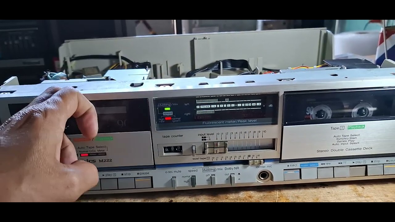 Technics Stereo Cassette Deck - Vintage Technics（テクニクス） M22