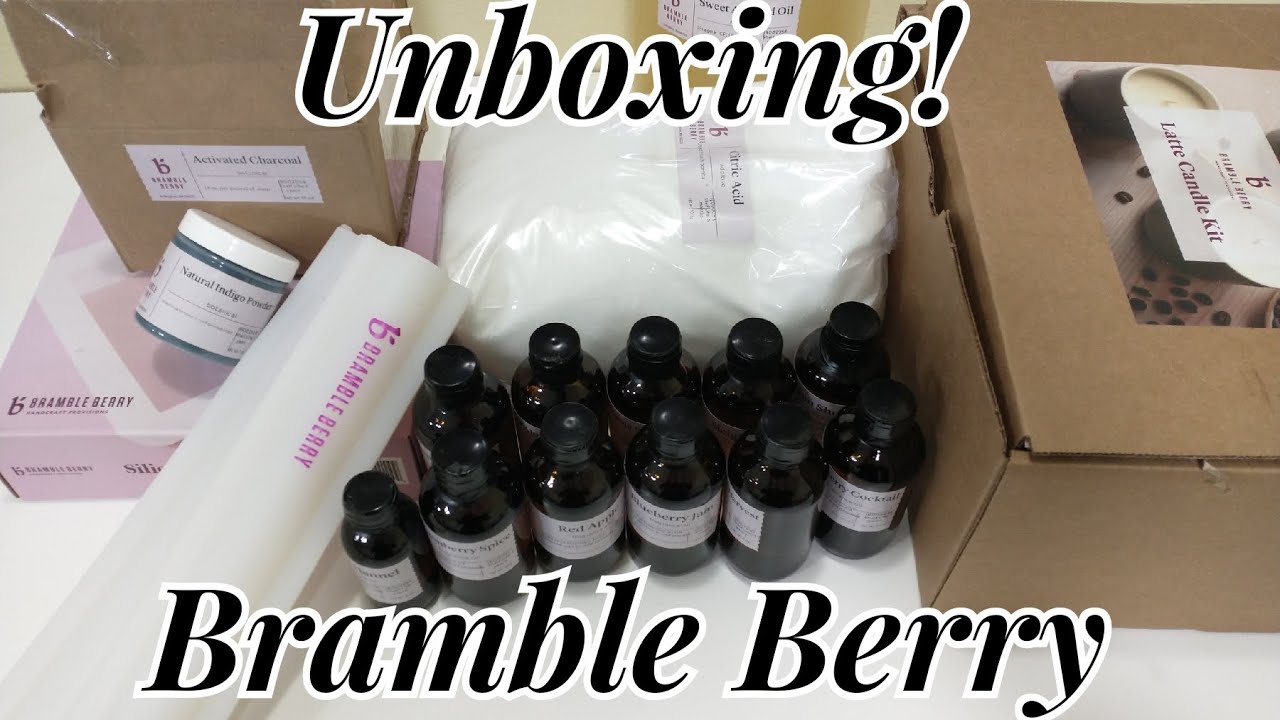 Unboxing! Supply Order from Bramble Berry Fragrance Oils, Molds, Oils